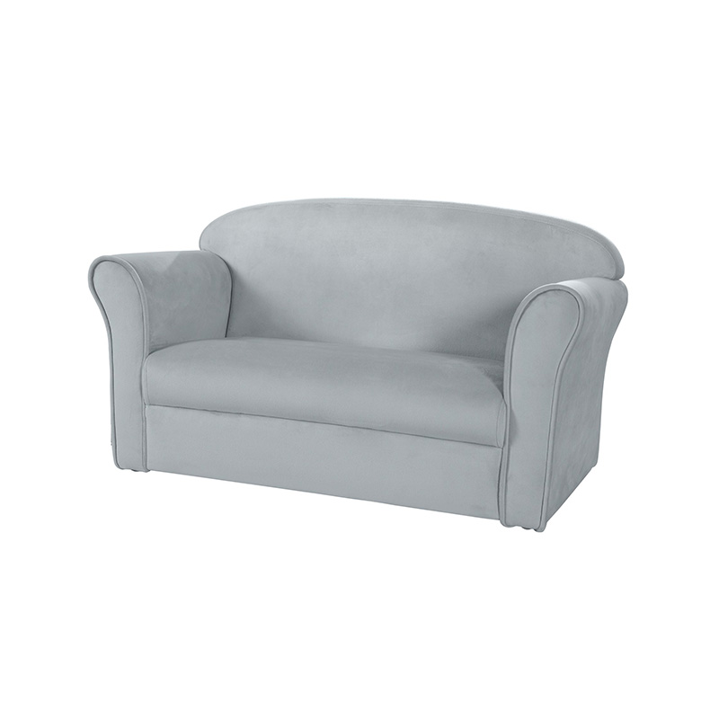 Kinder-Loveseat-Sofa mit Armlehnen, bequemer Kinder-Touch mit Samtstoff