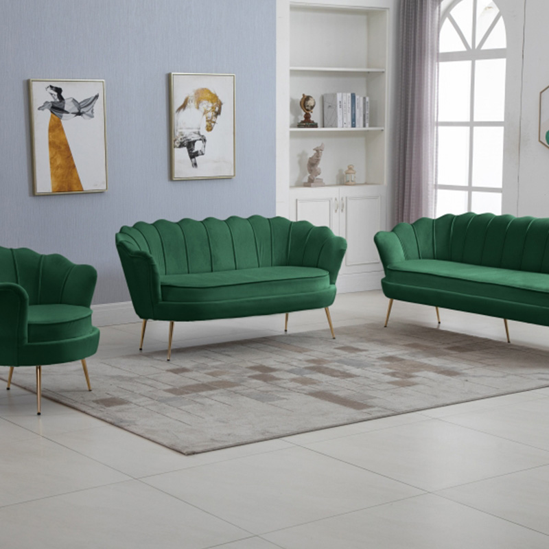 Sofagarnitur mit Stuhl, Loveseat und Dreisitzer